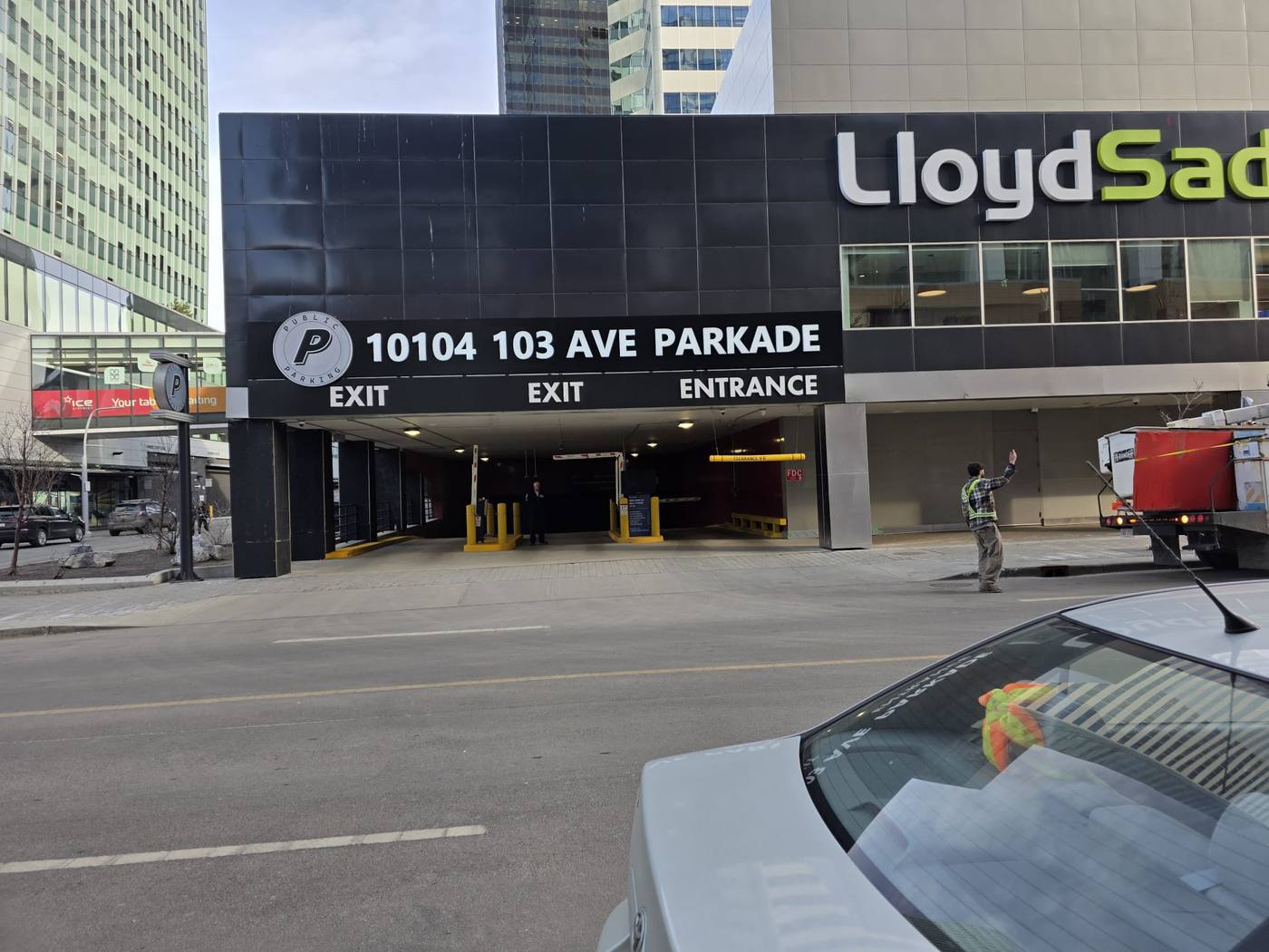 Lloyd Sadd - Building sign