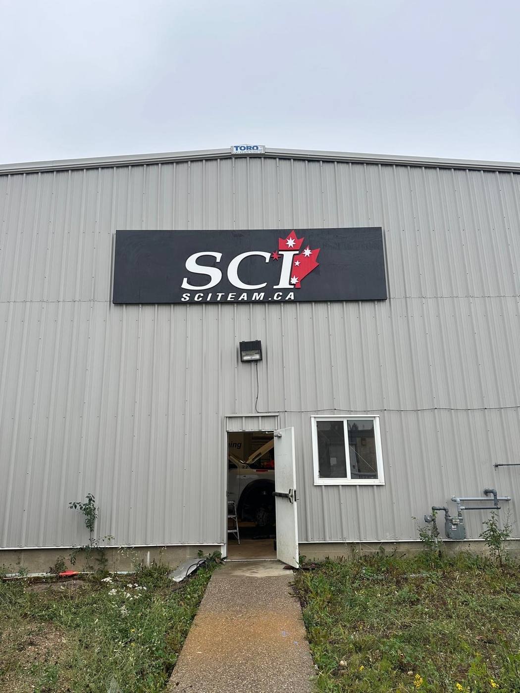 SCI - Building sign