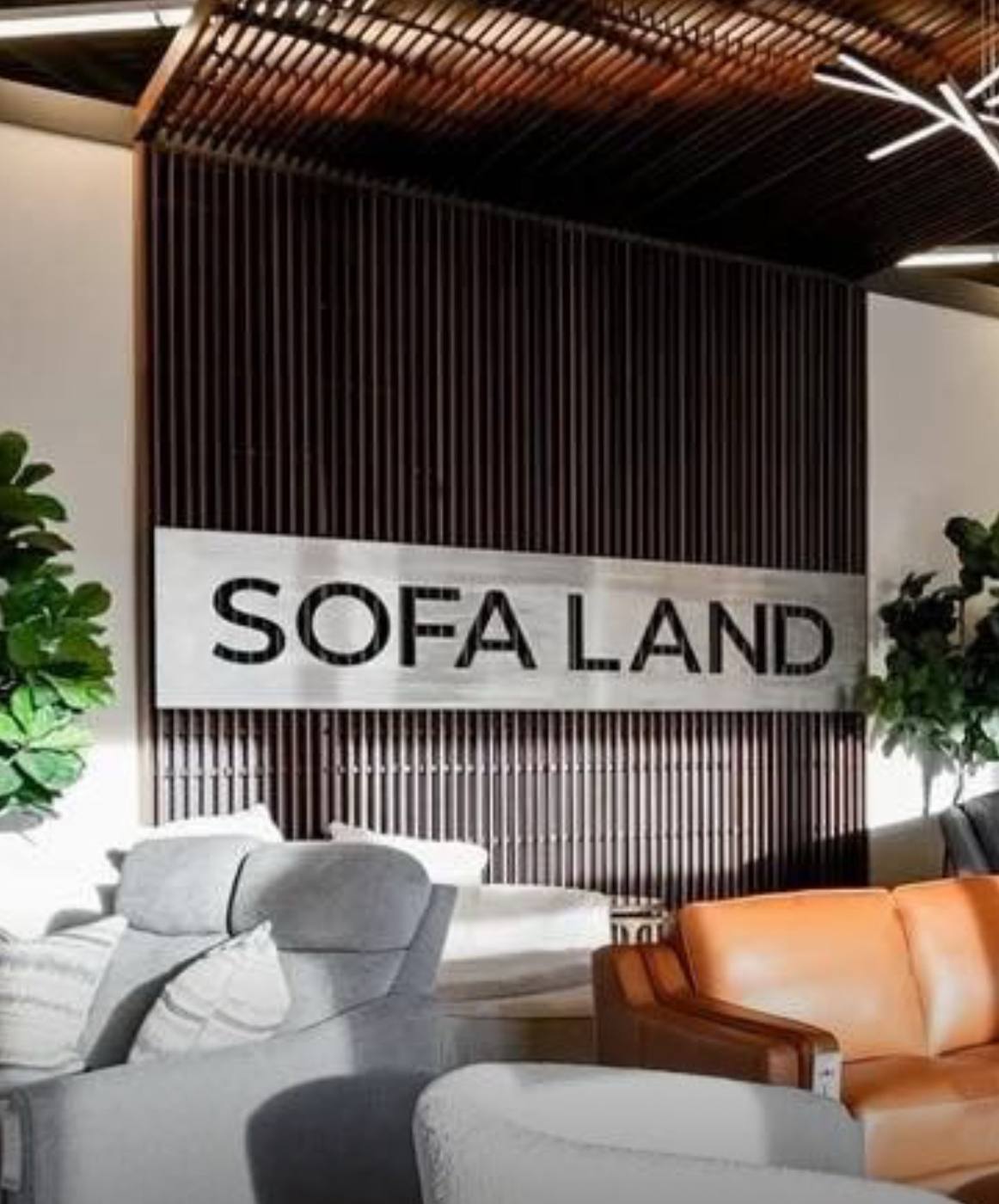 Sofa Land - Interior dimensional letters